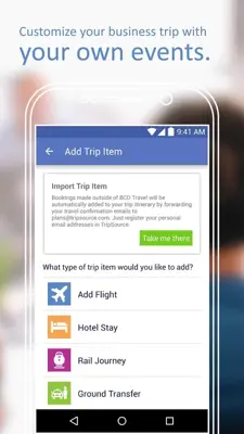 TripSource android App screenshot 2